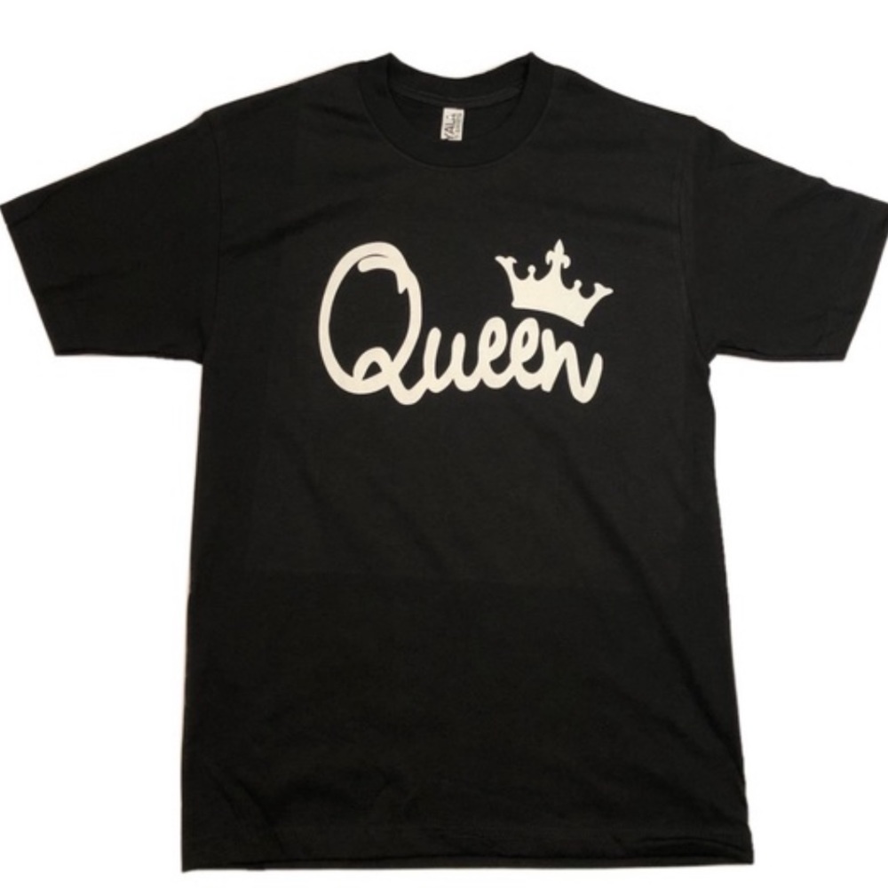 Queen Black Short Sleeve T-Shirt